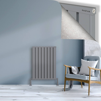 Radiva - Obi Dekoratif Alüminyum Radyatör 900x644 Gri