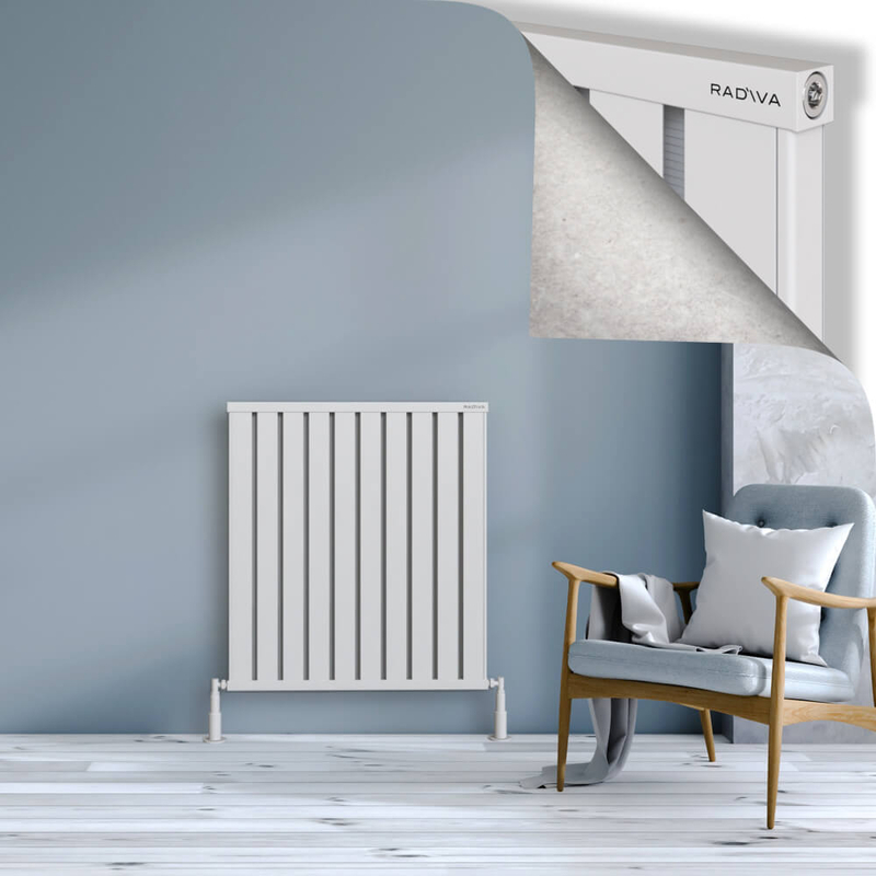 OBI Dekoratif Alüminyum Radyatör 900x804 Beyaz