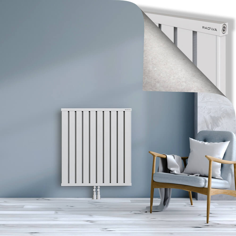 OBI Dekoratif Alüminyum Radyatör 900x804 Beyaz
