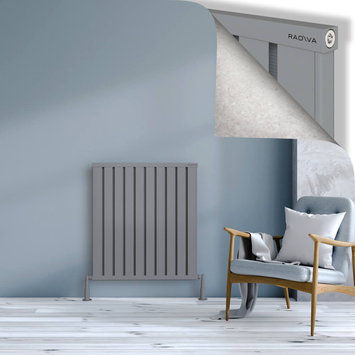 Radiva - Obi Dekoratif Alüminyum Radyatör 900x804 Gri