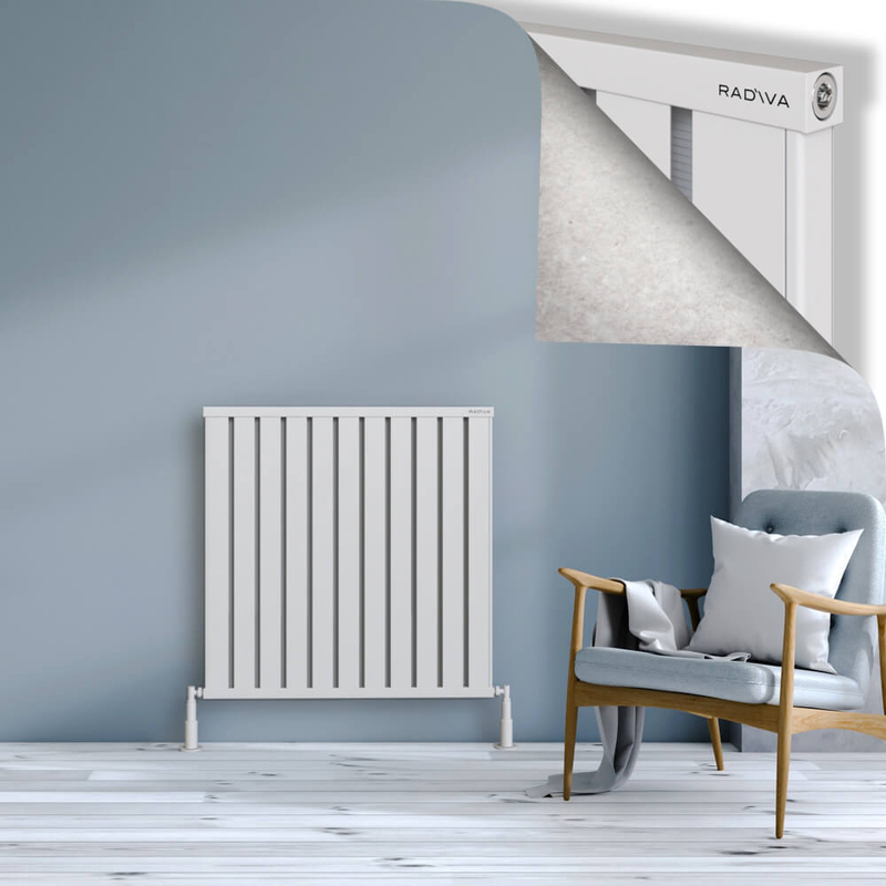 OBI Dekoratif Alüminyum Radyatör 900x884 Beyaz