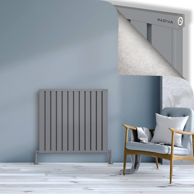 OBI Dekoratif Alüminyum Radyatör 900x964 Gri