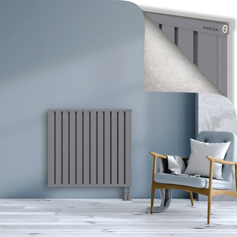 OBI Dekoratif Alüminyum Radyatör 900x964 Gri
