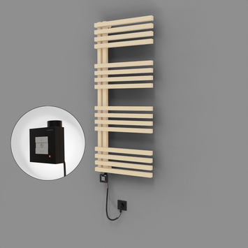 - Oka Dekoratif Elektrikli Havlupan 500x1200 Kapuçino (KTX1 Termostat) 600W Spiral Kablolu  - Oka Dekoratif Elektrikli Havlupan 500x1200 Kapuçino (KTX1 Termostat) 600W Spiral Kablolu