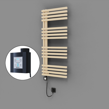 - Oka Dekoratif Elektrikli Havlupan 500x1200 Kapuçino (KTX4 Termostat) 600W Spiral Kablolu  - Oka Dekoratif Elektrikli Havlupan 500x1200 Kapuçino (KTX4 Termostat) 600W Spiral Kablolu