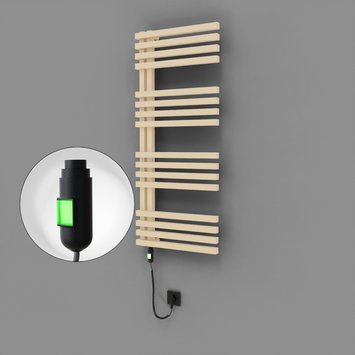 - Oka Dekoratif Elektrikli Havlupan 500x1200 Kapuçino (On/Off Düğmeli) 600W  - Oka Dekoratif Elektrikli Havlupan 500x1200 Kapuçino (On/Off Düğmeli) 600W