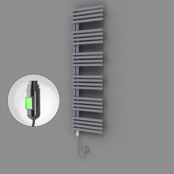 - Oka Dekoratif Elektrikli Havlupan 500x1800 Gri (On/Off Düğmeli) 900W  - Oka Dekoratif Elektrikli Havlupan 500x1800 Gri (On/Off Düğmeli) 900W