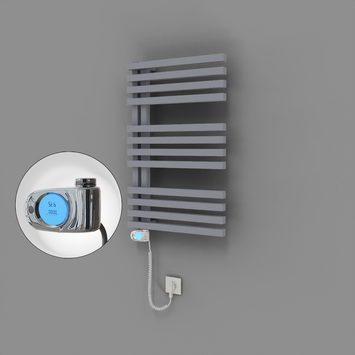 - Oka Dekoratif Elektrikli Havlupan 500x800 Gri (Musa Termostat) 300W  - Oka Dekoratif Elektrikli Havlupan 500x800 Gri (Musa Termostat) 300W