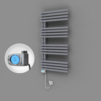 - Oka Dekoratif Elektrikli Havlupan 600x1200 Gri (Musa Termostat) 600W  - Oka Dekoratif Elektrikli Havlupan 600x1200 Gri (Musa Termostat) 600W