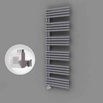 - Oka Dekoratif Elektrikli Havlupan 600x1800 Gri (KTX1 Termostat) 1000W  - Oka Dekoratif Elektrikli Havlupan 600x1800 Gri (KTX1 Termostat) 1000W