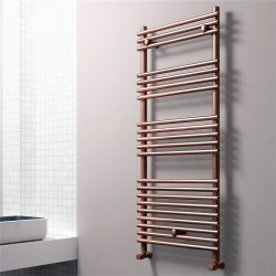 Olib Decorative Towel Warmer 500x1200 Wood Effect - Thumbnail