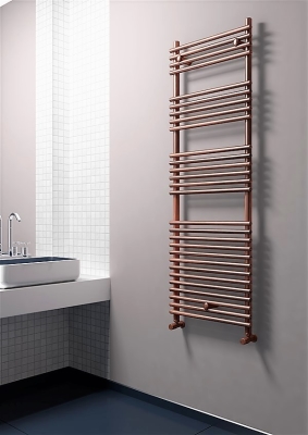 Olib Decorative Towel Warmer 500x1500 Wood Effect
