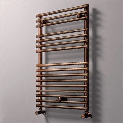 Olib Decorative Towel Warmer 500x800 Copper Antique - Thumbnail