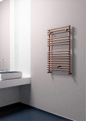 Olib Decorative Towel Warmer 500x800 Wood Effect - Thumbnail
