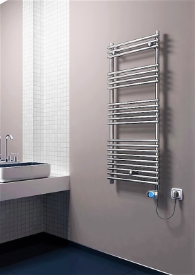 Olib Electric Towel Warmer 300 Watt 500x1200 Chrome (Musa Thermostat)