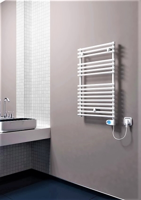 Olib Electric Towel Warmer 300 Watt 500x800 White (Musa Thermostat)