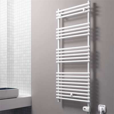 Olib Electric Towel Warmer 600 Watt 500x1200 White (Thesis Thermostat)