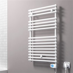 Olib Elektrikli Havlupan 500x800 Beyaz (Musa Termostat) 600W - Thumbnail