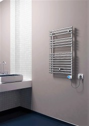 Radiva - Olib Elektrikli Havlupan 500x800 Krom (Musa Termostat) 300W