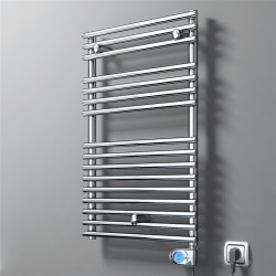 Olib Elektrikli Havlupan 500x800 Krom (Musa Termostat) 300W - Thumbnail