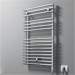 Olib Elektrikli Havlupan 500x800 Krom (On/Off Düğmeli) 300W - Thumbnail