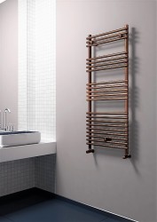 Radiva - Olib Sèche Serviettes Décoratif 500x1200 Cuivre Antique