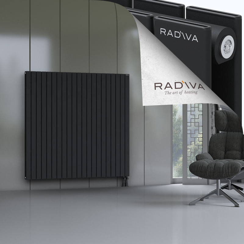 Oti Aluminium Radiator 1500x1550 Black