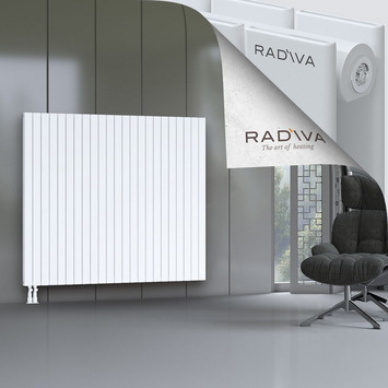 Oti Aluminium Radiator 1500x1698 White - Thumbnail
