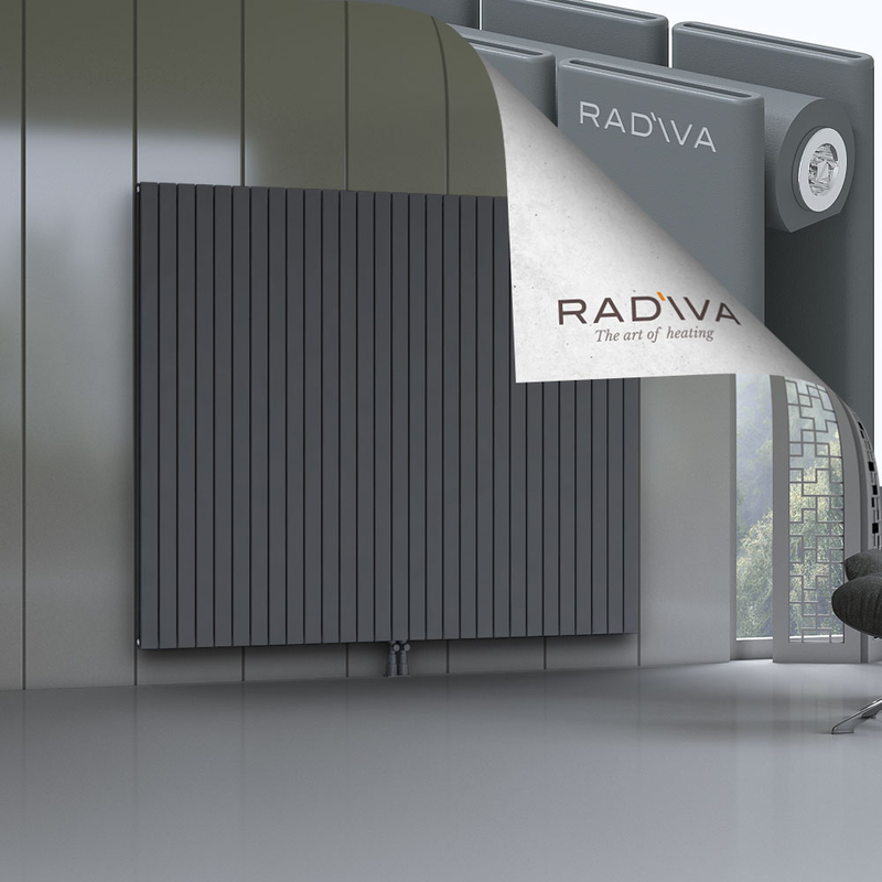 Oti Aluminium Radiator 1800x2142 Anthracite