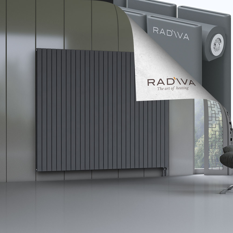 Oti Aluminium Radiator 1800x2142 Anthracite