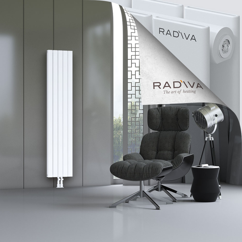 Oti Aluminium Radiator 1800x366 White