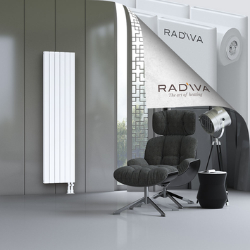 Oti Aluminium Radiator 1800x440 White - Thumbnail