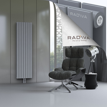 Oti Aluminium Radiator 1800x514 Grey - Thumbnail