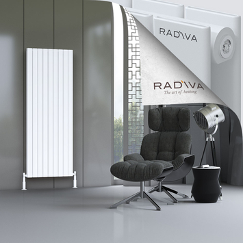 Oti Aluminium Radiator 1800x662 White - Thumbnail