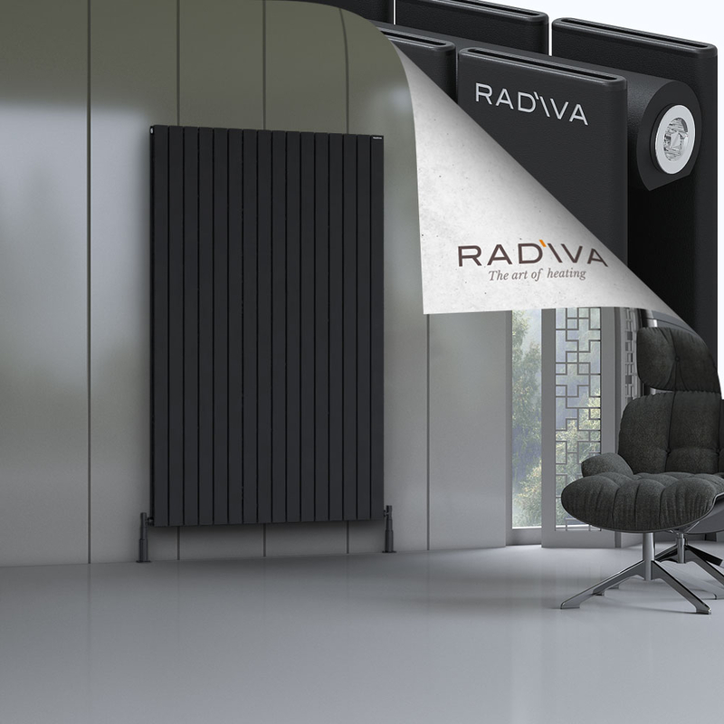 Oti Aluminium Radiator 1900x1180 Black