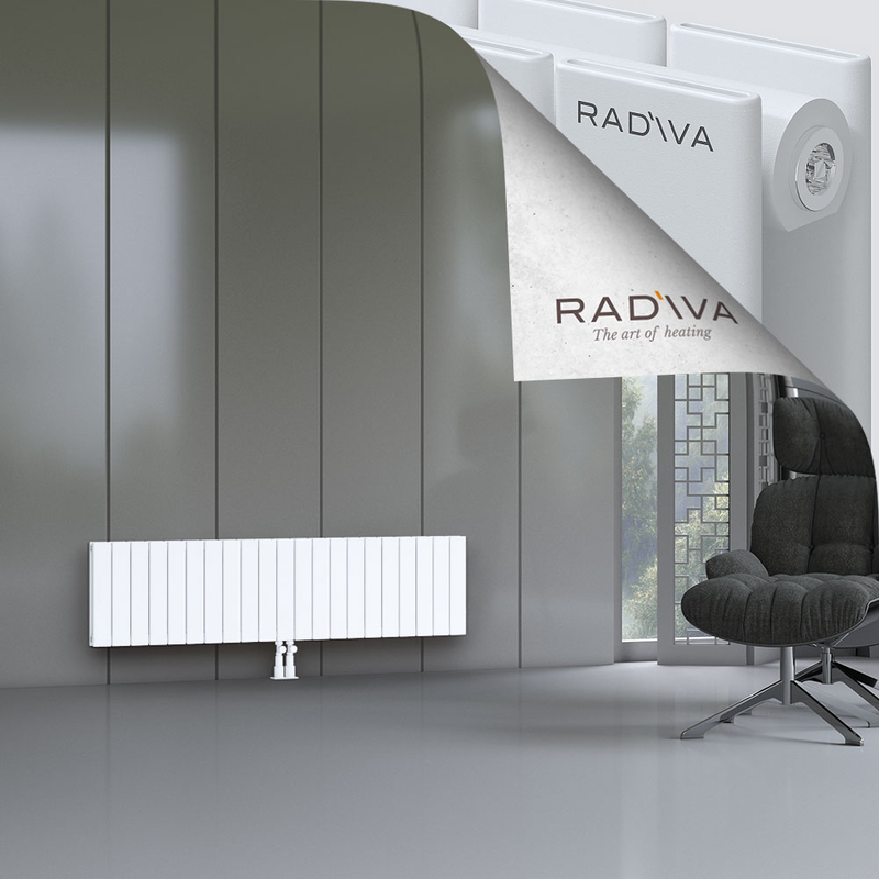 Oti Aluminium Radiator 400x1550 White