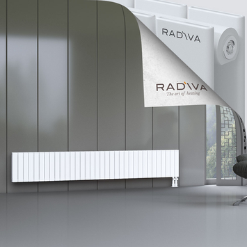 Oti Aluminium Radiator 400x2512 White - Thumbnail