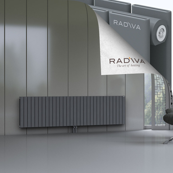 Oti Aluminium Radiator 600x2290 Anthracite - Thumbnail