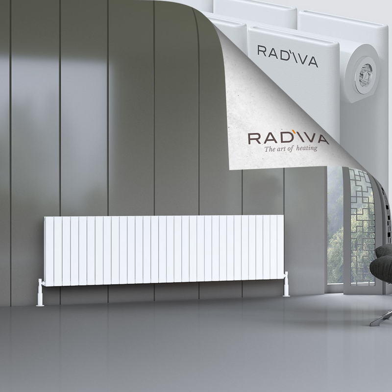 Oti Aluminium Radiator 600x2290 White