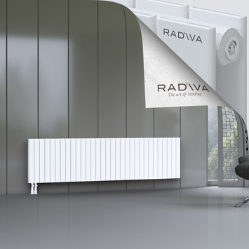 Oti Aluminium Radiator 600x2290 White - Thumbnail