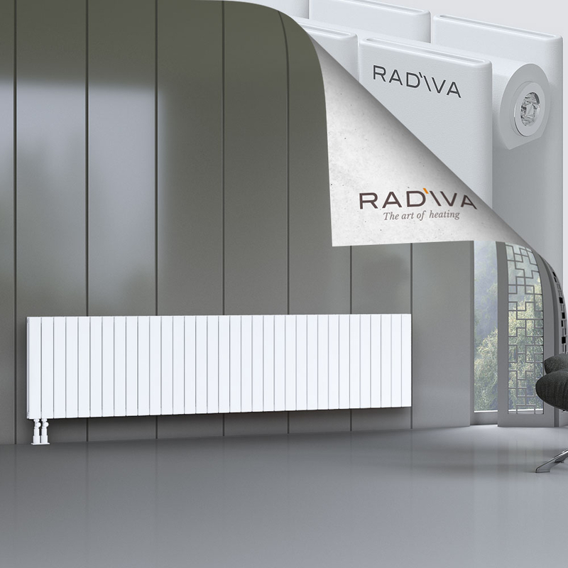 Oti Aluminium Radiator 600x2512 White