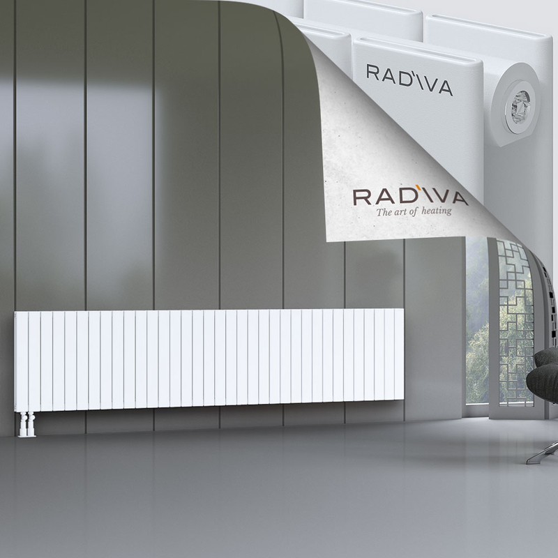 Oti Aluminium Radiator 600x2586 White
