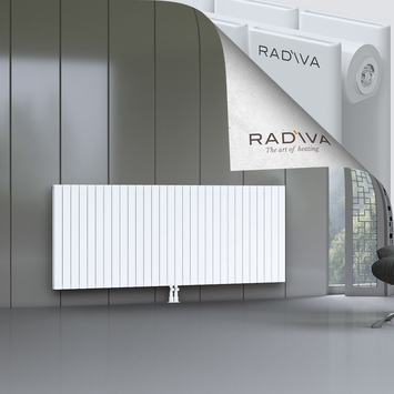 Oti Aluminium Radiator 900x2216 White - Thumbnail