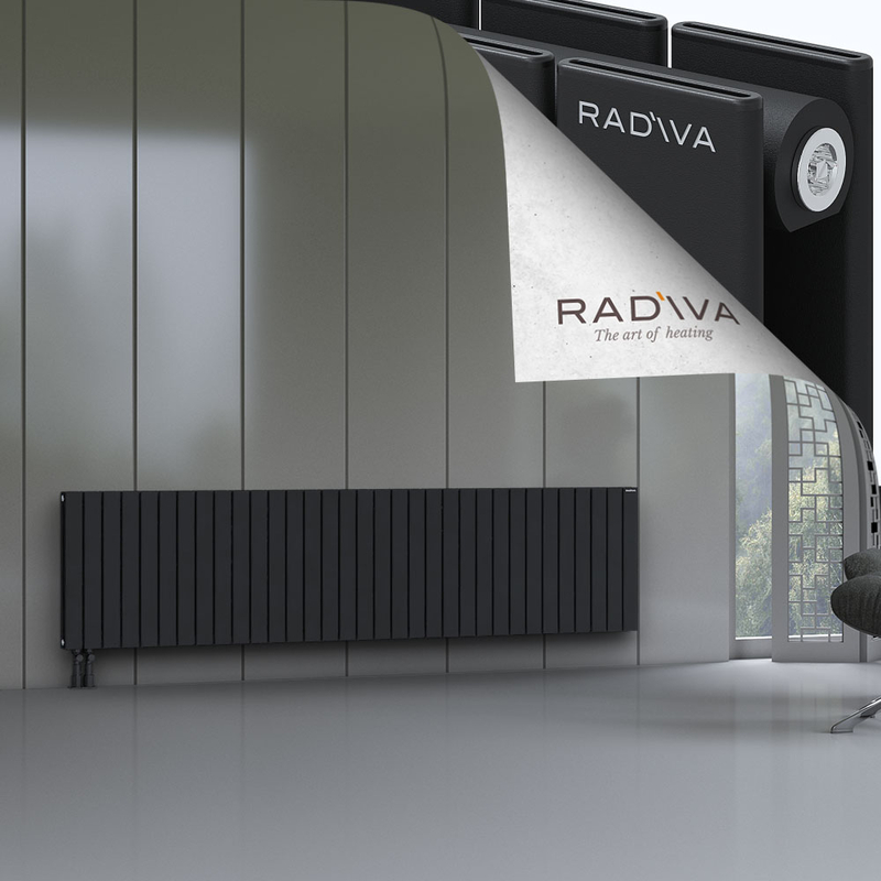 Oti Alüminyum Radyatör 600x2438 Siyah