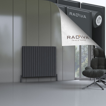Radiva - Oti Radiateur En Aluminium 1000x1180 Anthracite Foncé