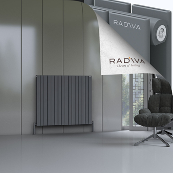 Radiva - Oti Radiateur En Aluminium 1000x1180 Anthracite