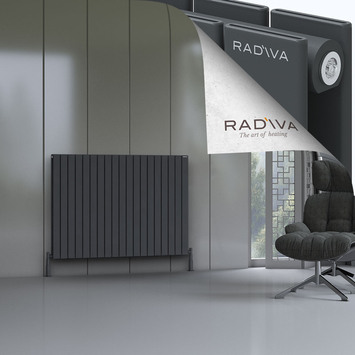 Radiva - Oti Radiateur En Aluminium 1000x1402 Anthracite Foncé