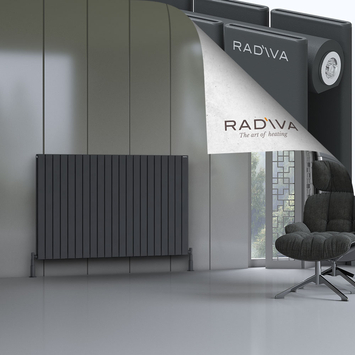 Radiva - Oti Radiateur En Aluminium 1000x1550 Anthracite Foncé