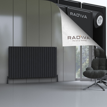 Radiva - Oti Radiateur En Aluminium 1000x1624 Noir
