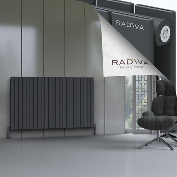 Radiva - Oti Radiateur En Aluminium 1000x1698 Anthracite Foncé
